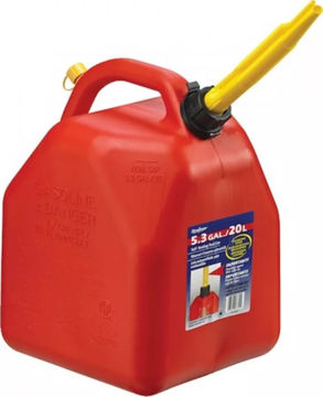 Imagen de BIDÓN PARA NAFTA CON PUNTERO ROJO 20L SCEPTER