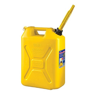 Imagen de BIDON MILITAR PARA GASOIL CON PUNTERO AMARILLO SCEPTER