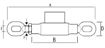 Imagen de TENSOR SOPORTE P/ CADENA LARGO 250