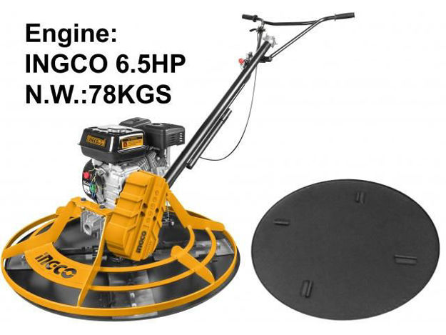 Imagen de HELICÓPTERO 91CM MOTOR NAFTA 6.5HP 78KG INGCO GPT361-2