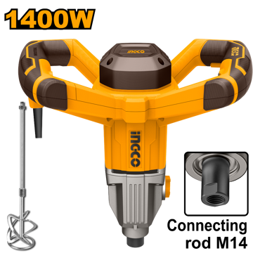 Imagen de MEZCLADOR / BATIDOR PINTURA 1400W INGCO