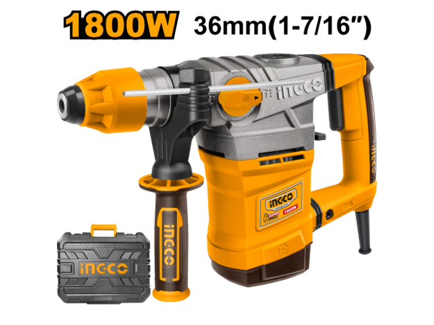 Imagen de ROTOMARTILLO SDS-PLUS 1800W 7 JOULES INGCO