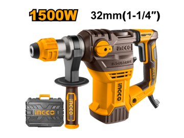 Imagen de ROTOPERCUTOR SDS-PLUS 1500W 5.5J INGCO