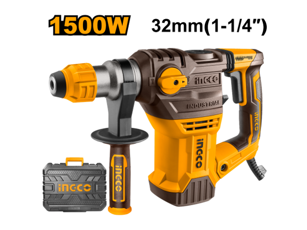 Imagen de ROTOPERCUTOR SDS-PLUS 1500W 5.5J INGCO