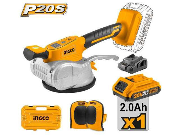 Imagen de VENTOSA VIBRATORIA 20V PARA COLOCAR CERÁMICA INGCO