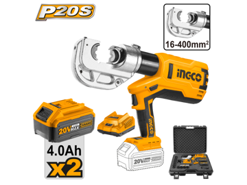 Imagen de CRIMPEADORA HIDRAULICA 20V 16-400 MM2 INGCO