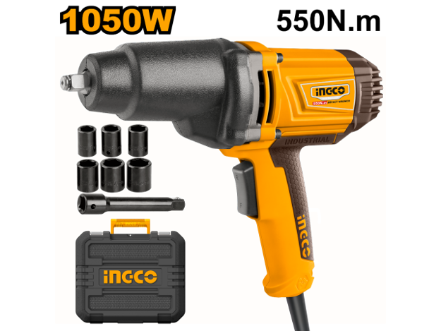 Imagen de LLAVE IMPACTO ELECTRICA 1/2" 1050W INGCO
