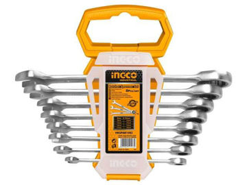 Imagen de JUEGO LLAVES COMBINADAS CON CRIQUET 8-19MM INGCO