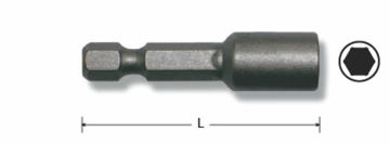 Imagen de PUNTA DEST. DADO HEXAGONAL MAGNETICO 5/16" CROSSMAN