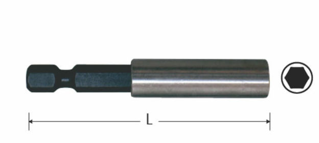 Imagen de ADAPTADOR MAGNÉTICO PARA PUNTAS 1/4" X 150MM CROSSMAN