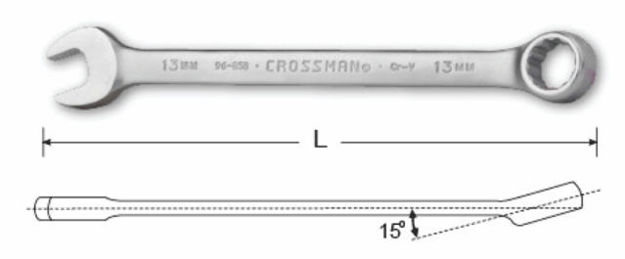 Imagen de LLAVE COMBINADA 1.3/4" CROSSMAN