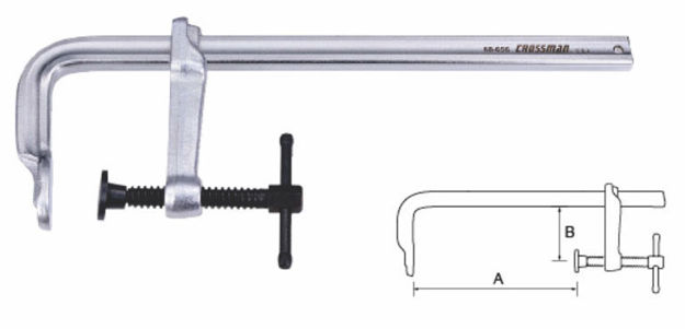 Imagen de PRENSA  F  16"  GARGANTA 120MM CROSSMAN