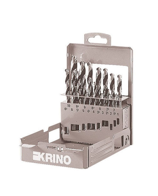 Imagen de JUEGO MECHAS RECTIFICADA HSS-G 25PZ 1-13MM KRINO