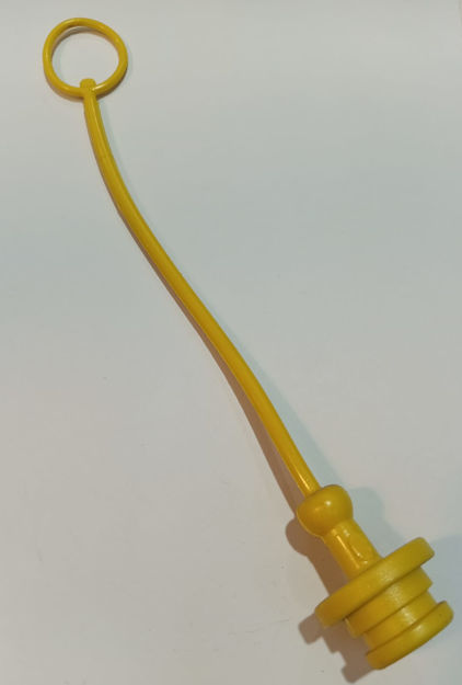 Imagen de GUARDAPOLVO 1/2  PARA ACOPLE HEMBRA AMARILLO