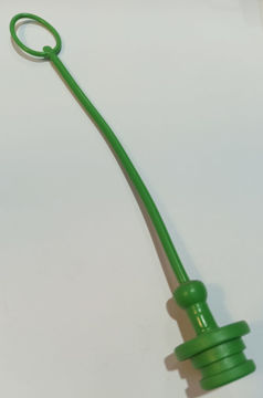 Imagen de GUARDAPOLVO 1/2  PARA ACOPLE HEMBRA VERDE