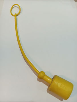 Imagen de GUARDAPOLVO 1/2" PARA ACOPLE MACHO AMARILLO
