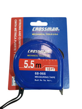 Imagen de CINTA METRICA METAL 5.5 METROS CROSSMAN