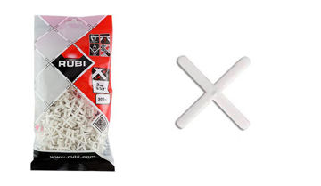 Imagen de CRUCETA PLASTICA 2.0MM X 300 UNIDADES RUBI