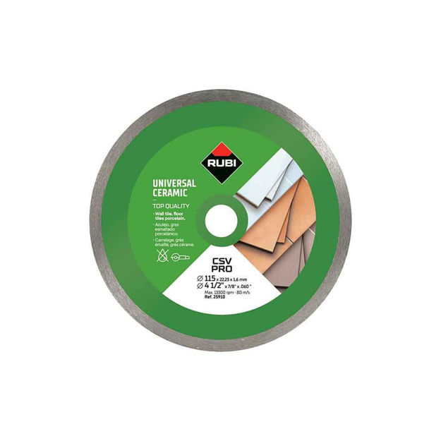 Imagen de DISCO DIAMANANTADO CORTE HUMEDO RUBI