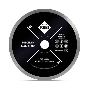 Imagen de DISCO DIAMANTADO CONTINUO HUMEDO RUBI