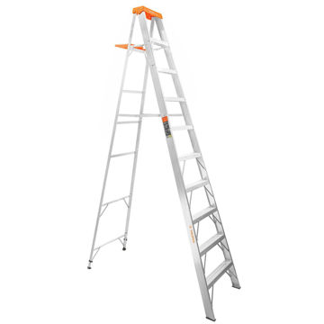 Imagen de ESCALERA TIJERA ALUMINIO 10 ESCALONES TRUPER