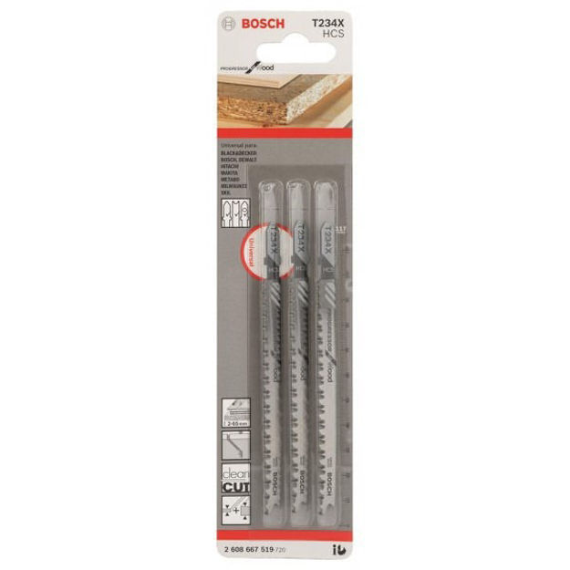 Imagen de HOJA SIERRA DE CALAR T234X BOSCH