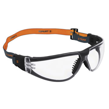 Imagen de LENTES DE SEGURIDAD TRANSPARENTE CON BANDA ELÁSTICA TRUPER