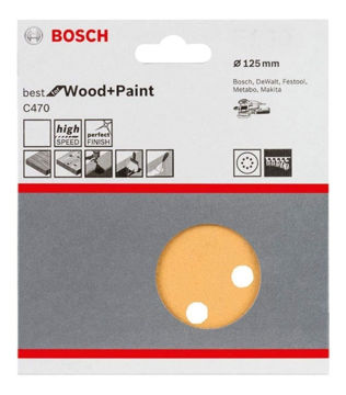 Imagen de DISCO PARA  LIJADORA EXCÉNTRICA 125 MM GR.400 BOSCH