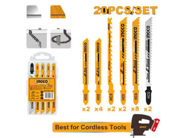 Imagen de SET 20 HOJAS CALAR (MADERA/METAL/ALUMINIO) INGCO