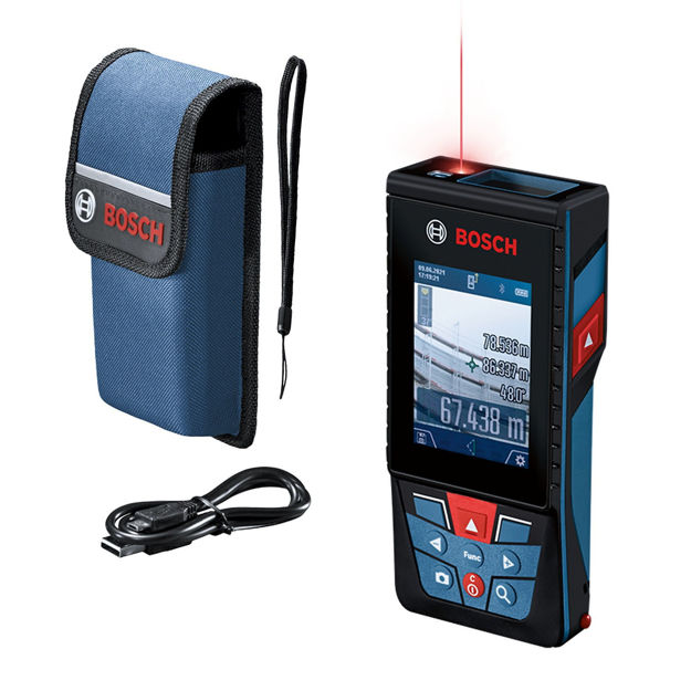 Imagen de MEDIDOR DE DISTANCIA LASER 150M GLM 150-27 C  BOSCH
