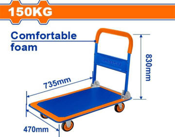Imagen de CARRO PLATAFORMA PLEGABLE CAPACIDAD 150K WADFOW