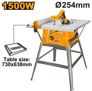 Imagen de SIERRA DE MESA 10" 1500W INGCO