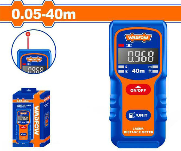Imagen de MEDIDOR DE DISTANCIA LASER 40MT WADFOW