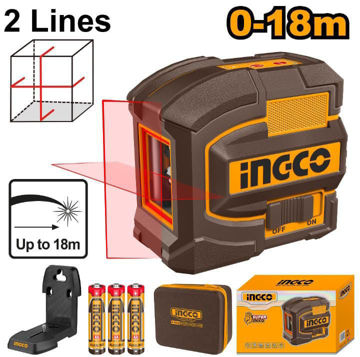 Imagen de NIVEL LASER AUTONIVELANTE 18MT CON MAGNETICO INGCO