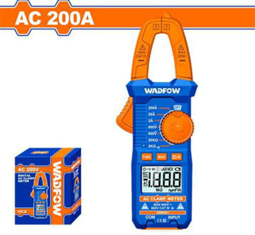 Imagen de PINZA AMPERIMETRICA AC/DC 600V WADFOW