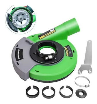Imagen de PROTECTOR PARA AMOLADORA CON CONECTOR ASPIRADORA
