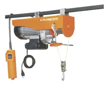 Imagen de APAREJO ELECTRICO 500/1000KG 12/6 METROS CABLE 6MM N3 LUSQTOFF