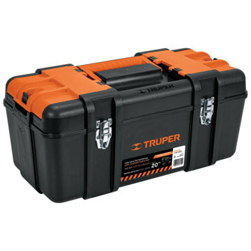 Imagen de CAJA  DE HERRAMIENTAS CON BROCHE DE METAL 20" TRUPER