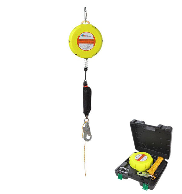 Imagen de DISPOSITIVO RETRACTIL 10M CON CABLE ACERO