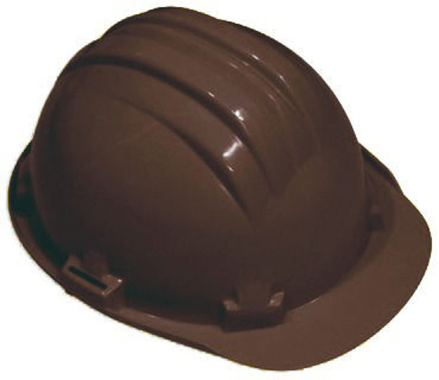 Imagen de CASCO DE SEGURIDAD MARRÓN 5-RS CLIMAX