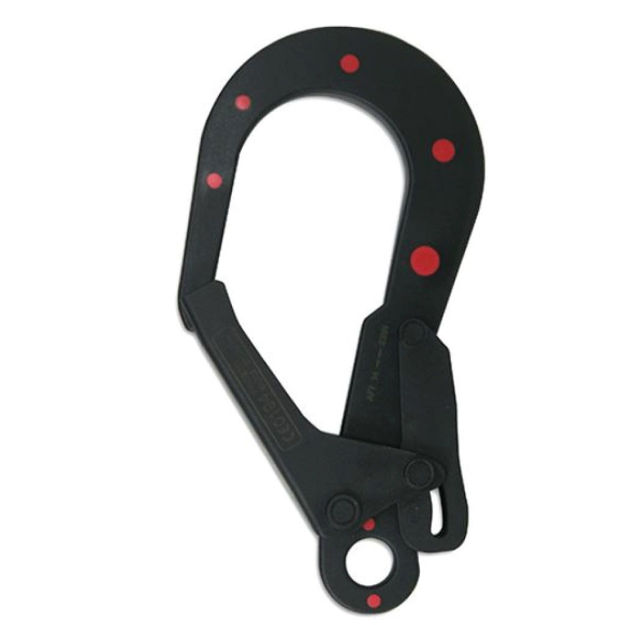 Imagen de MOSQUETÓN TIPO GANCHO DIELÉCTRICO PARA CINTURÓN APERTURA 51MM CLIMAX