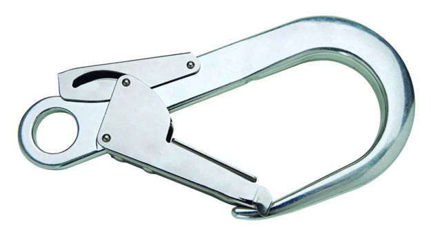 Imagen de MOSQUETÓN TIPO GANCHO PARA CINTURÓN SEGURIDAD R49 APERTURA 60MM CLIMAX