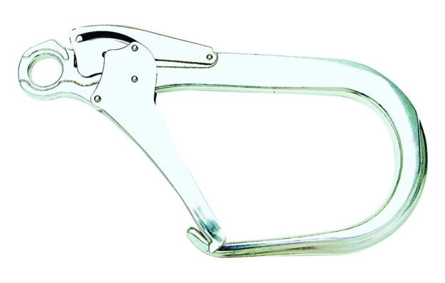 Imagen de MOSQUETÓN TIPO GANCHO PARA CINTURÓN SEGURIDAD APERTURA 108MM CLIMAX