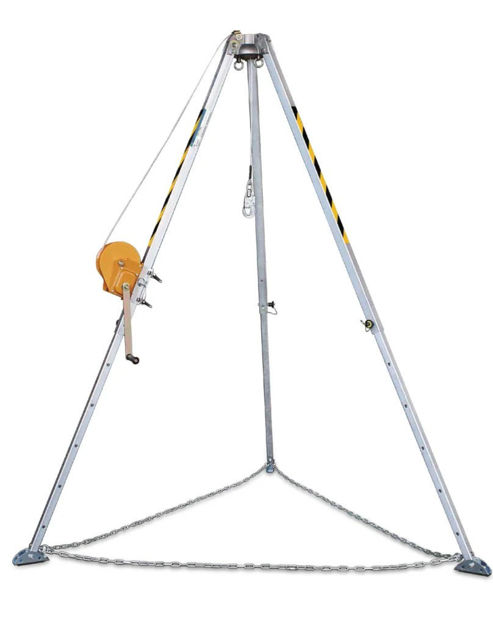 Imagen de TRIPODE RESCATE COMPLETO CON MALACATE CLIMAX