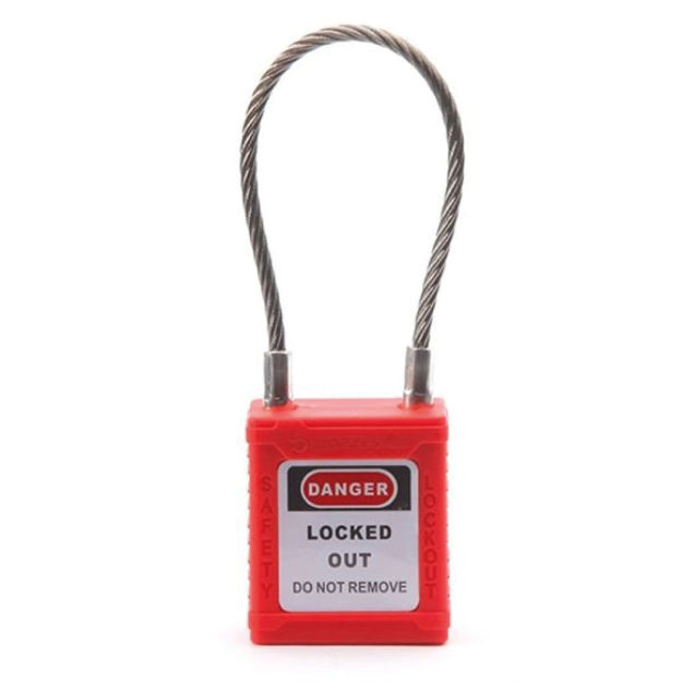 Imagen de CANDADO DE BLOQUEO CON ARO DE LINGA 3.2MM BOZZYS