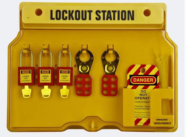 Imagen de ESTACIÓN DE BLOQUEO CAP.5 A 10 CANDADOS BOZZYS