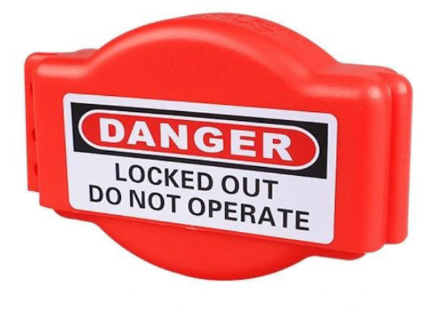 Imagen de BLOQUEO PARA LLAVE DE PASO 1"- 6.1/2" BOZZYS