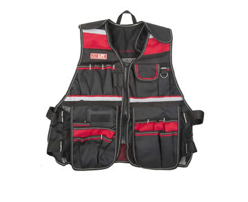 Imagen de CHALECO PORTA HERRAMIENTAS 17 BOLSILLOS LTI