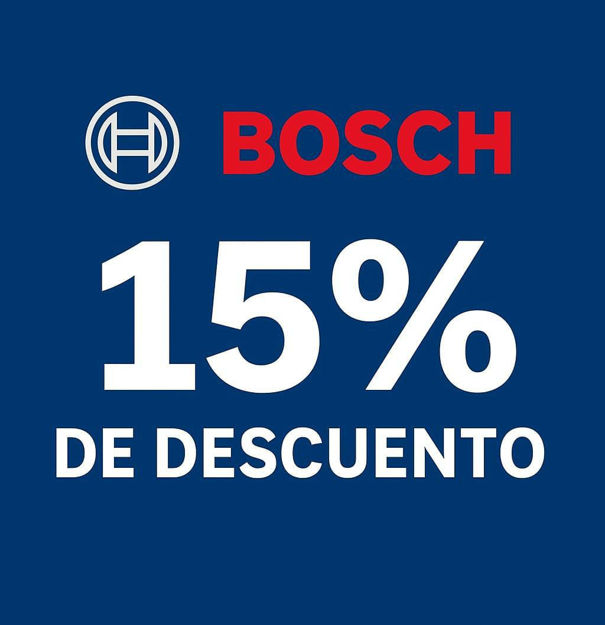 Imagen de PROMOCIÓN ESPECIAL BOSCH 15% OFF EN TODOS LOS ARTÍCULOS