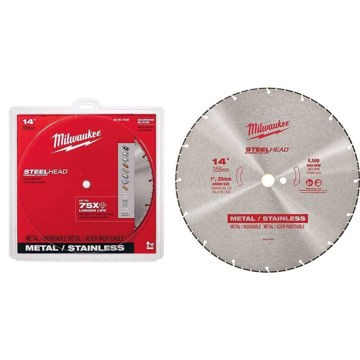 Imagen de DISCO DIAMANTADO 14" CORTE SECO  PARA METAL MILWAUKEE